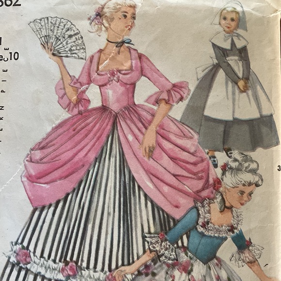 Vintage Simplicity Girls Costume Pattern - Picture 9 of 9